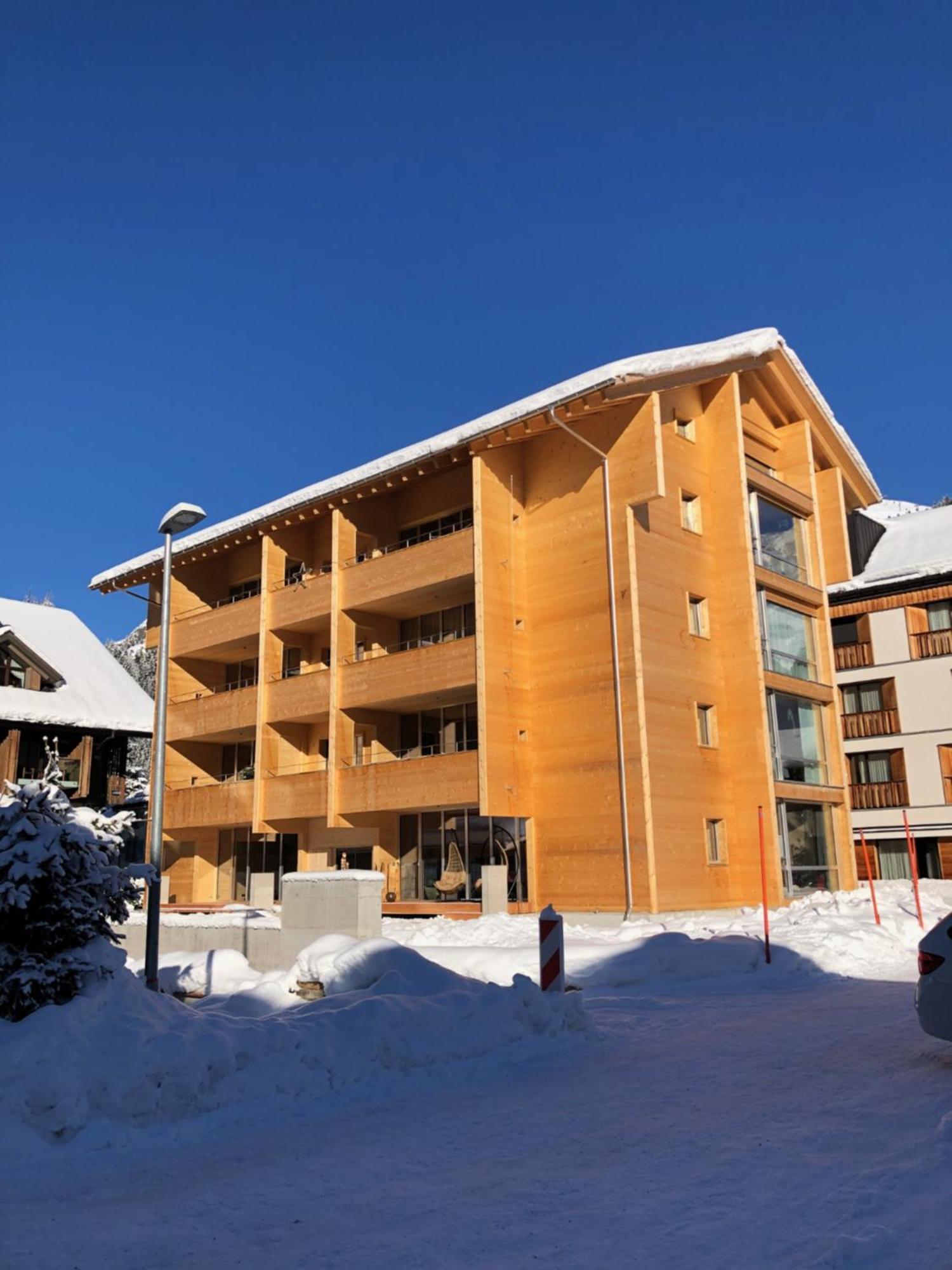 Mondholz Ferienwohnung Andermatt Exterior foto